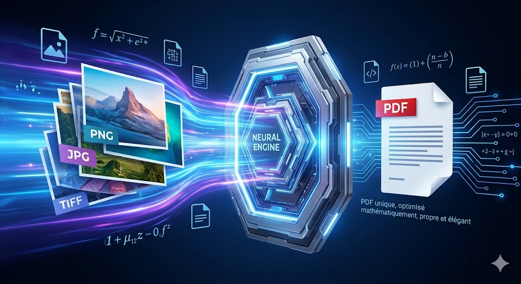 Image to PDF Converter - High Fidelity Synthesis